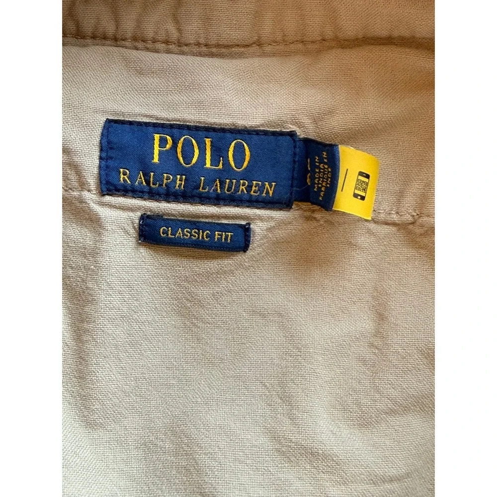 Polo Ralph Lauren Mens Utility Surplus Chino Cargo Shorts Tan Khaki 710802938005